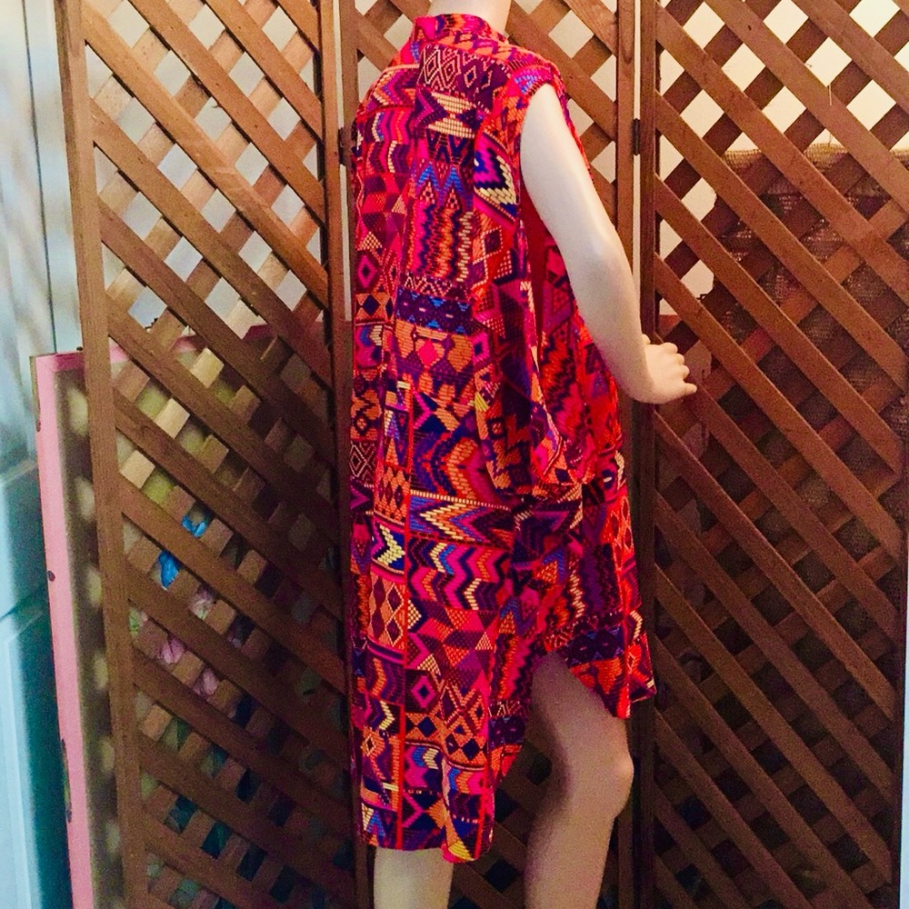 Mara Hoffman Beach Cover Up Kaftan Dress - Picture 4 of 7